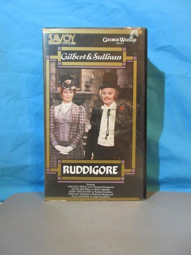Ruddigore vhs gilbert and - ruddigore,