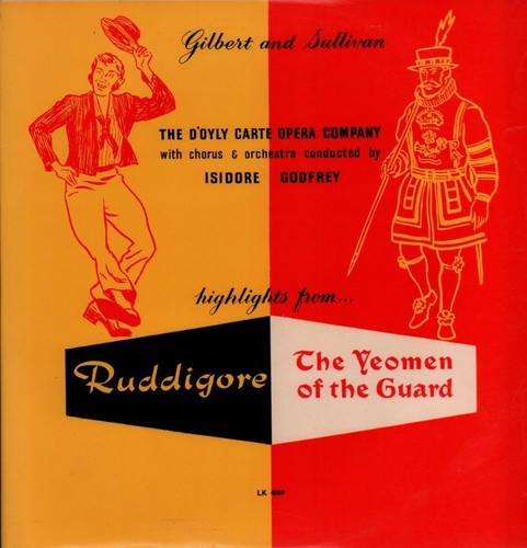 Gilbert and sullivan vinyl - gilbert,