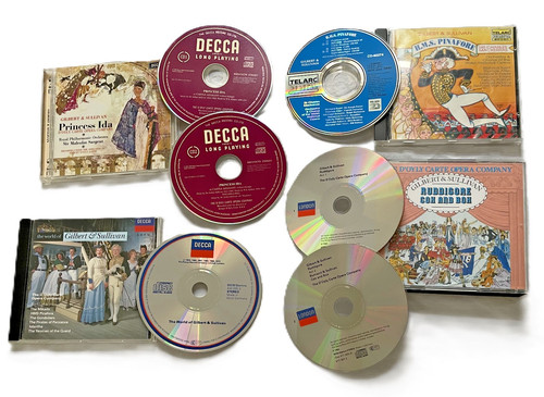 Gilbert and sullivan cds - gilbert,