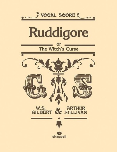 Ruddigore - , score)