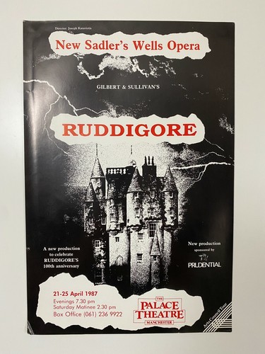 Gilbert sullivan s ruddigore - &,