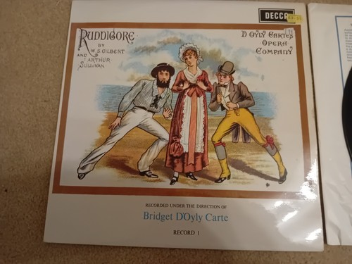 Ruddigore gilbert and - ruddigore,