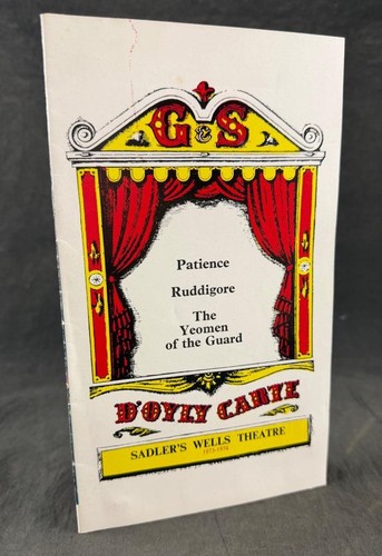 1974 gilbert sullivan d oyly - &, d'oyly