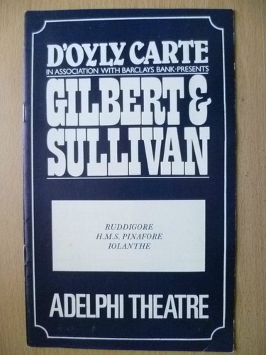 Oyly carte gilbert - carte,