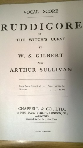 Gilbert a sullivan - w, &